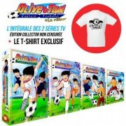 Olive et Tom - Intgrale - Pack 4 Coffrets DVD + T-Shirt - Collector - Captain Tsubasa