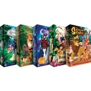 Collection Enfants - Pack 5 Coffrets DVD - 234 pisodes - (Cendrillon, Blanche Neige, Robin des bois, Roi Lion, Le livre de la Jungle)