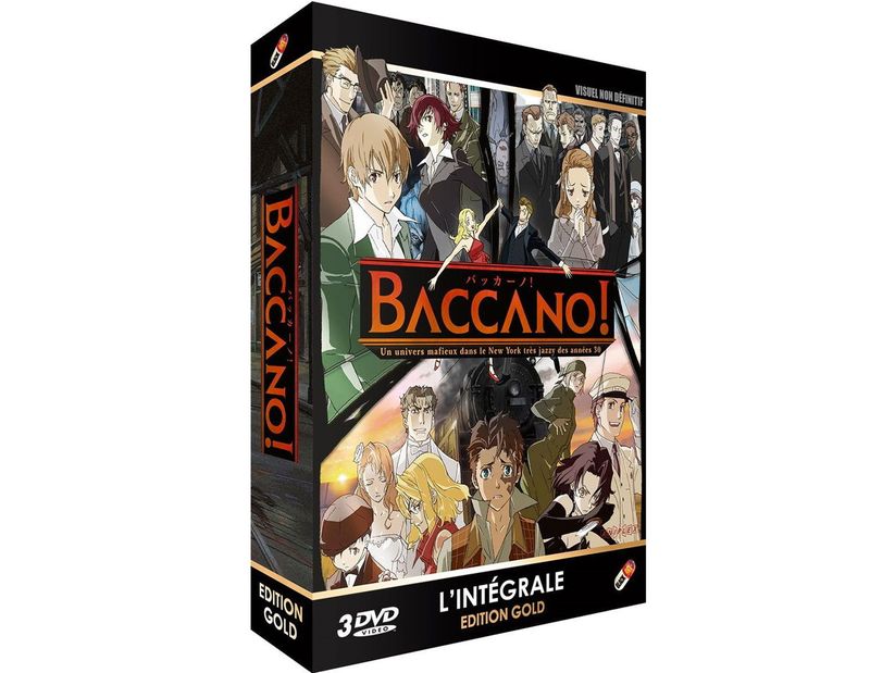 IMAGE 2 : Baccano! - Intgrale + OAVs - Coffret DVD + Livret - Edition Gold