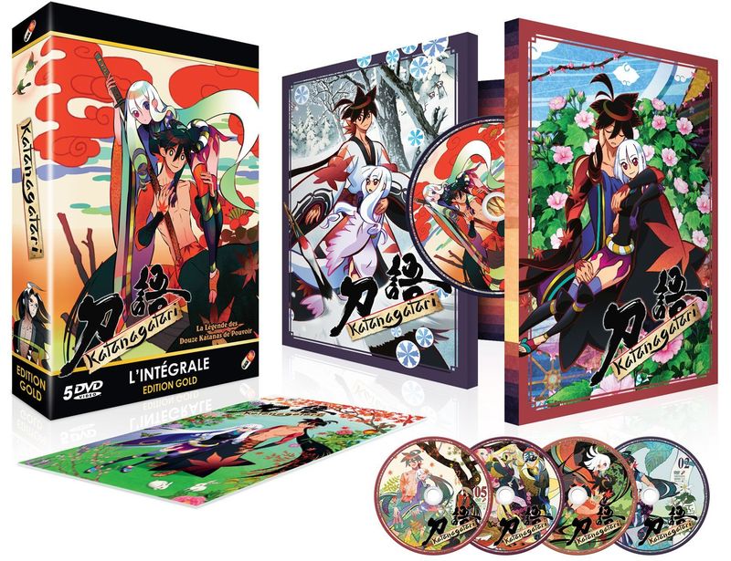 Katanagatari - Intgrale - Coffret DVD + Livret - Edition Gold
