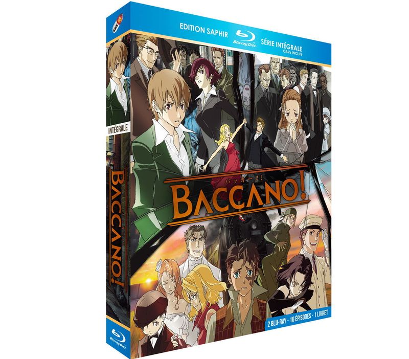 IMAGE 2 : Baccano ! - Intgrale + OAVs - Coffret Blu-ray + Livret - Edition Saphir