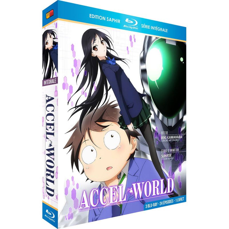 IMAGE 2 : Accel World - Intgrale - Coffret Blu-ray + Livret - Edition Saphir