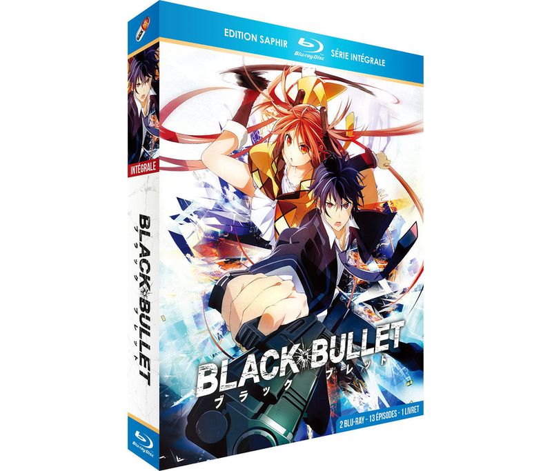 IMAGE 2 : Black Bullet - Intgrale - Coffret Blu-ray + Livret - Edition Saphir
