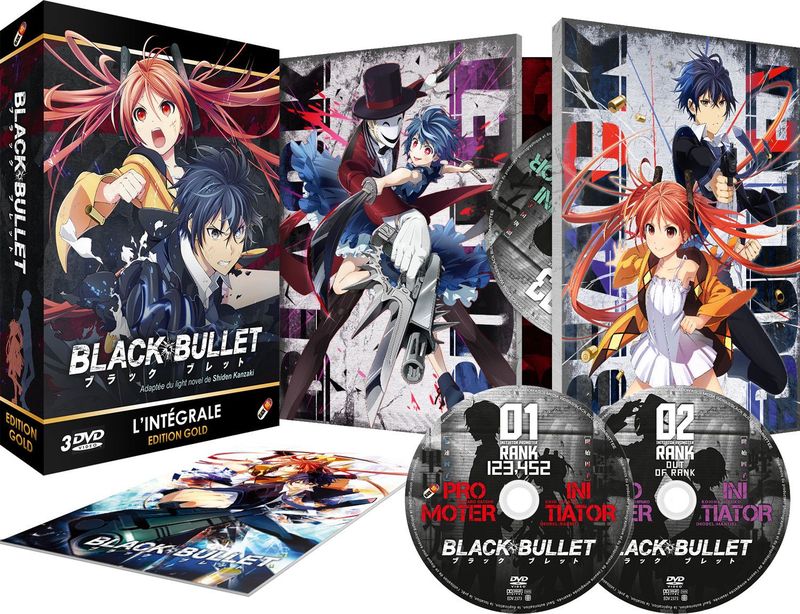 Black Bullet - Intgrale - Coffret DVD + Livret - Edition Gold