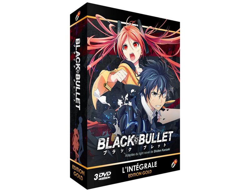 IMAGE 2 : Black Bullet - Intgrale - Coffret DVD + Livret - Edition Gold