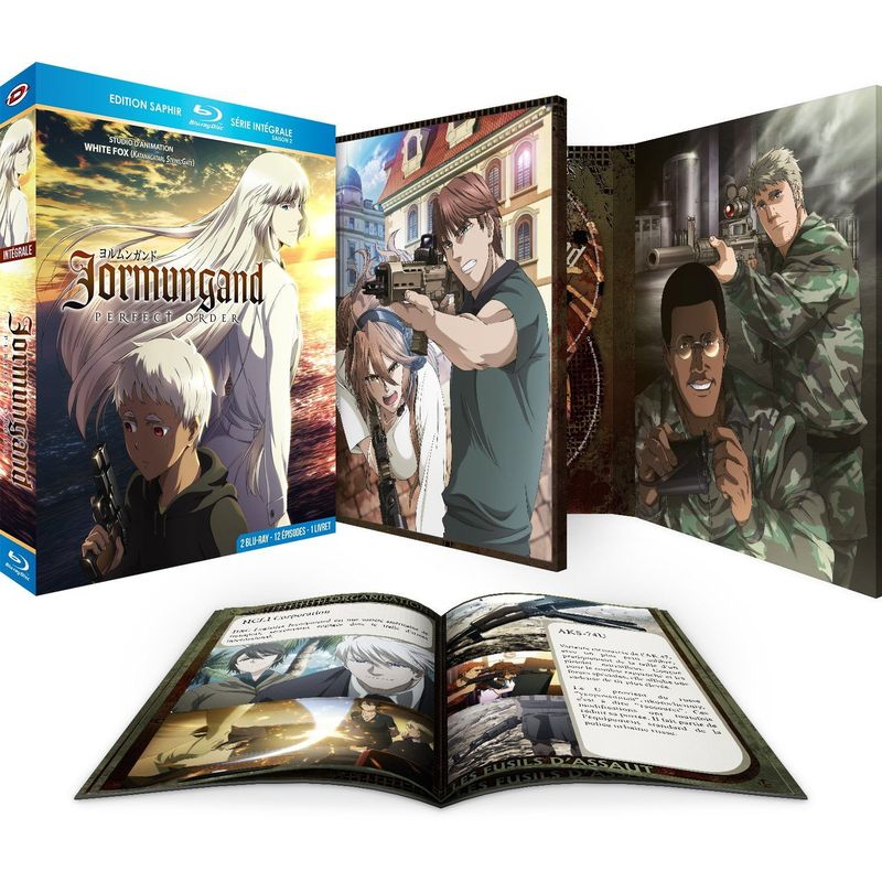 IMAGE 3 : Jormungand - Intgrale des 2 Saisons - Edition Saphir - 2 Coffrets Blu-ray + 2 livrets