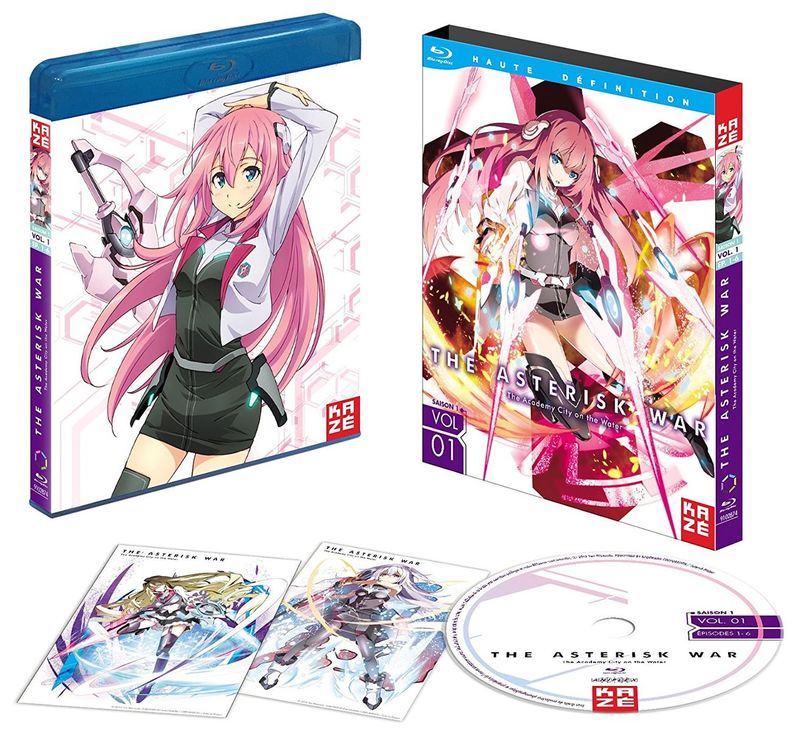 The Asterisk War : The Academy City On The Water - Saison 1 - Partie 1 - Blu-ray