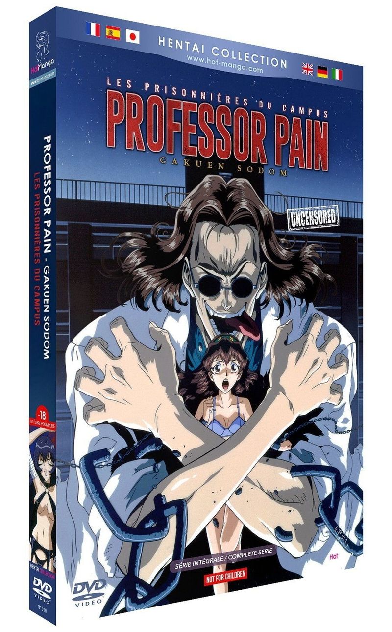 IMAGE 3 : Professor Pain (Les Prisonnires du Campus) - Intgrale (Hentai) - DVD