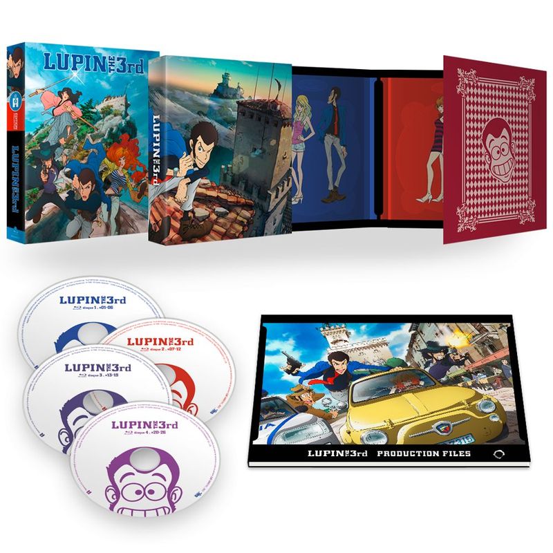 Lupin the Third : L'aventure italienne - Intgrale - Edition Collector - Coffret Blu-ray