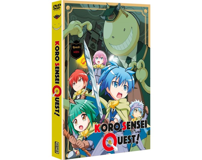 IMAGE 2 : Koro Sensei Quest ! - Intgrale - DVD + Livret (spin-off Assassination Classroom)