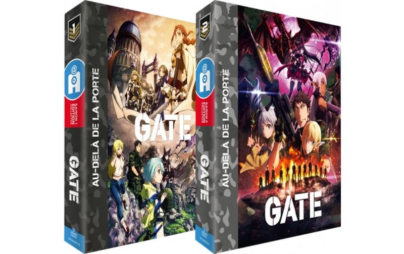 IMAGE 2 : Gate - Intgrale (Saison 1 + 2) - Edition Collector - Pack 2 coffrets DVD + Boite mtal militaire