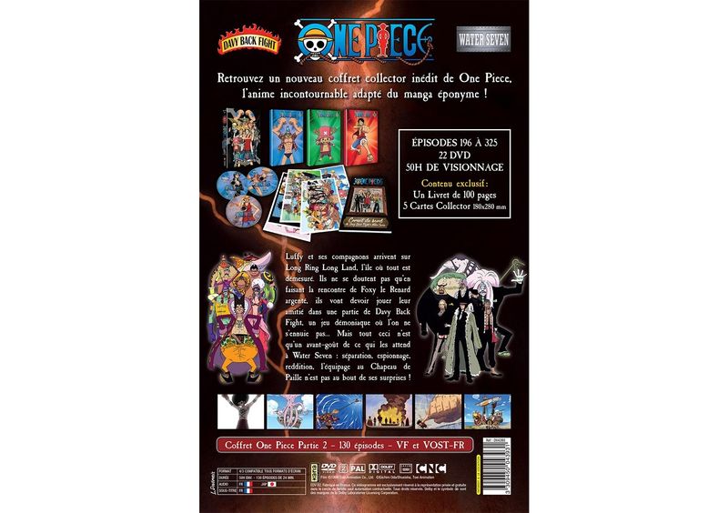 IMAGE 3 : One Piece - Partie 2 (Arc 8  9) - Edition limite collector - Coffret A4 DVD - 130 pisodes