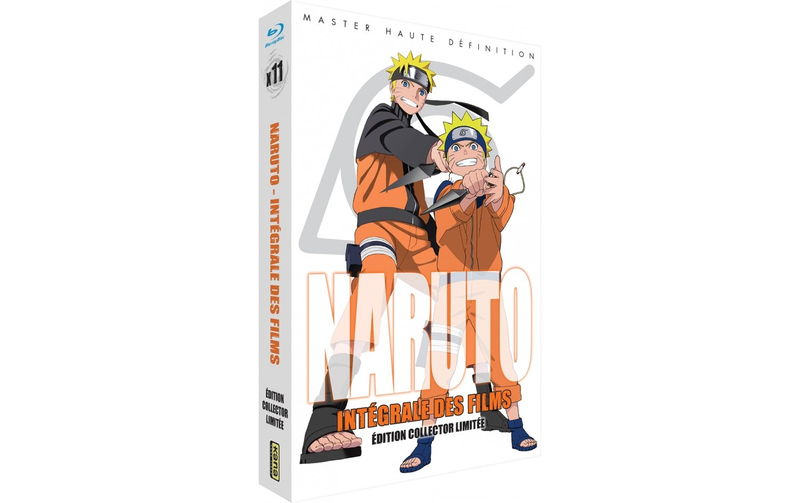 IMAGE 2 : Naruto : Les films - Intgrale (11 films) - Edition Collector Limite - Coffret A4 Blu-ray