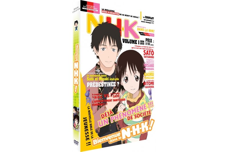 IMAGE 2 : Bienvenue dans la NHK - Intgrale - Edition Collector Limite A4 - Coffret DVD