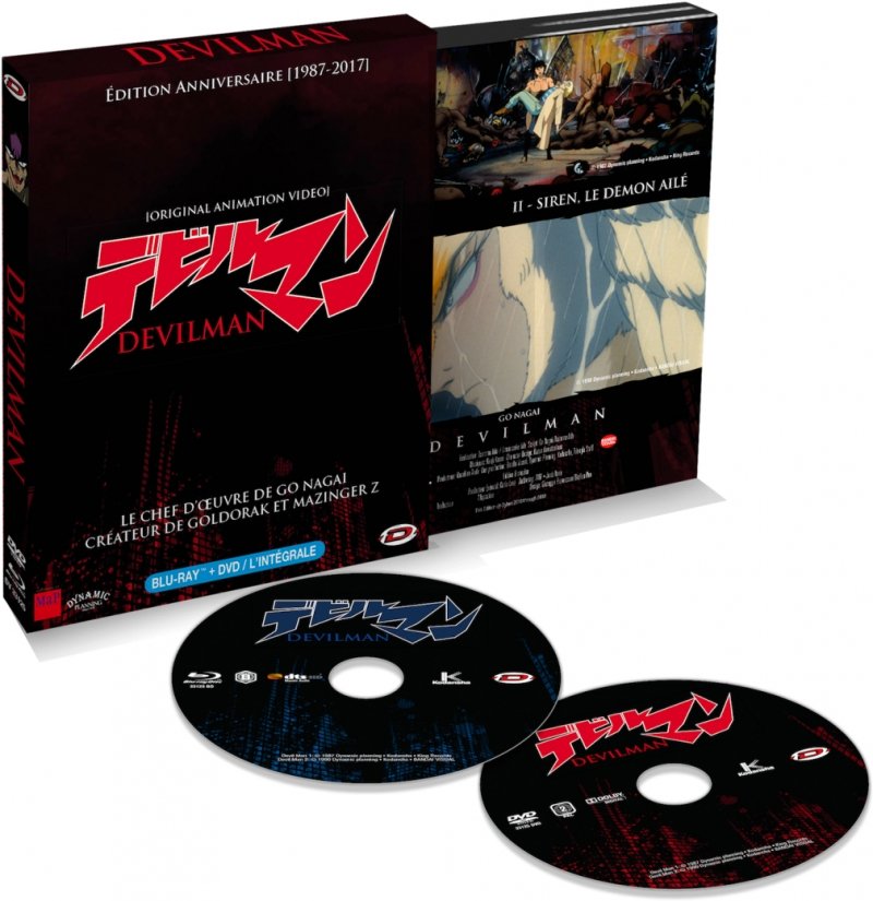 Devilman - 2 OAV - Edition limite (30e Anniversaire) - Blu-ray + DVD