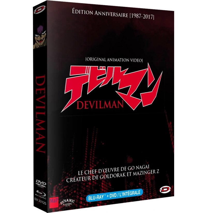 IMAGE 2 : Devilman - 2 OAV - Edition limite (30e Anniversaire) - Blu-ray + DVD