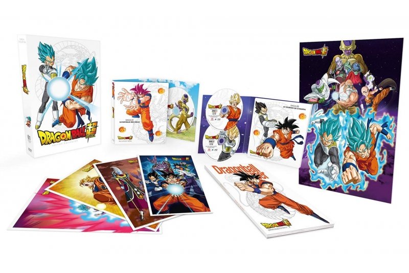 IMAGE 2 : Dragon Ball Super - Intgrale - Edition Collector - Pack 3 Coffrets A4 DVD