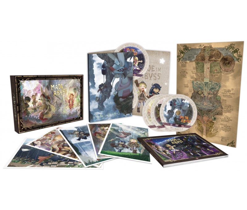 IMAGE 3 : Made in Abyss - Intgrale - Edition collector limite - Coffret Combo A4 Blu-ray + DVD