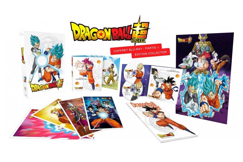 IMAGE 2 : Dragon Ball Super - Intgrale - Edition Collector - Pack 3 Coffrets A4 Blu-ray