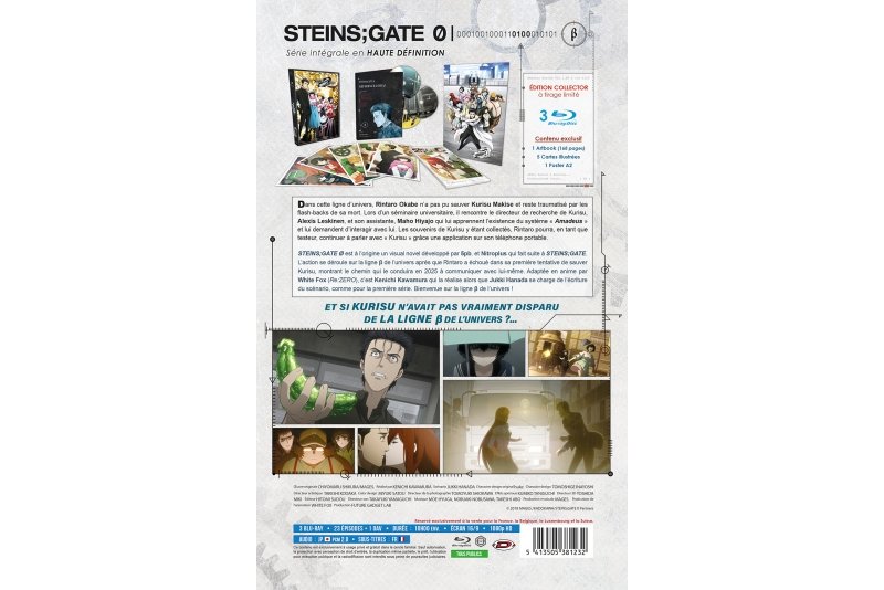 IMAGE 3 : Steins Gate 0 - Intgrale (Srie TV + OAV) - Edition Collector Limite - Coffret A4 Blu-ray