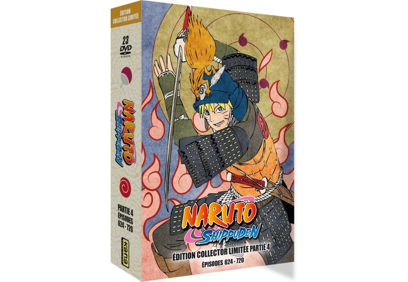 IMAGE 2 : Naruto Shippuden - Partie 4 - Edition Collector Limite - Coffret A4 23 DVD