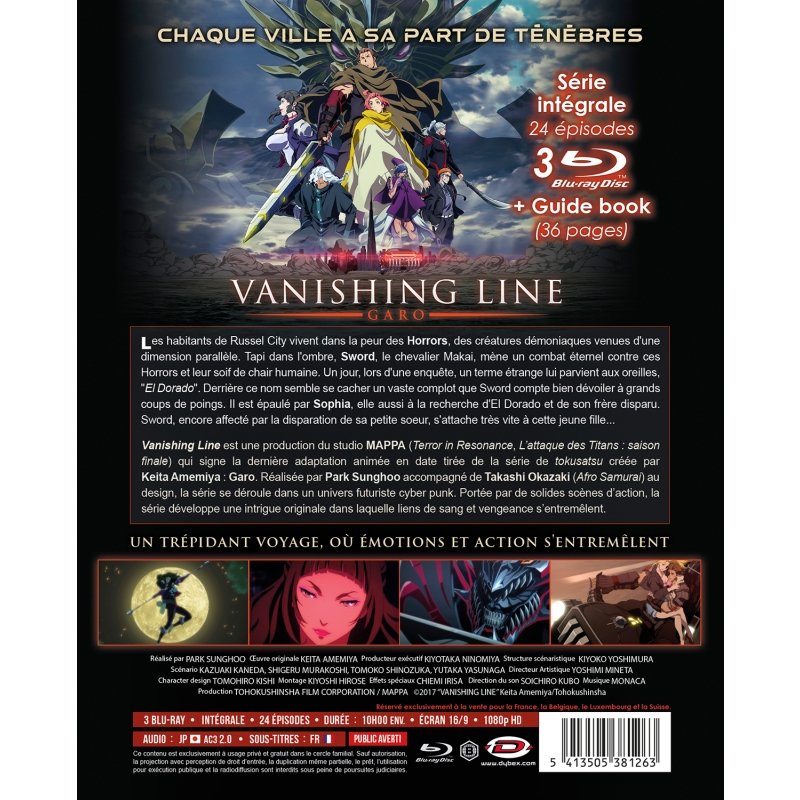 IMAGE 2 : Vanishing Line - Intgrale - Edition Collector - Coffret Blu-ray