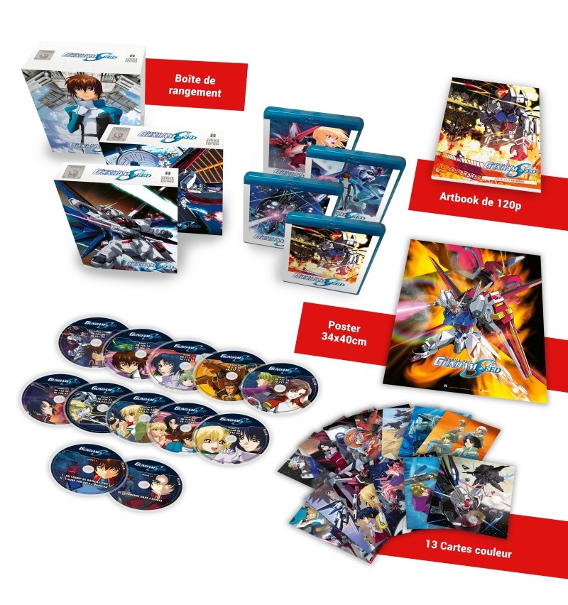 IMAGE 7 : Mobile Suit Gundam Seed - Intgrale + 3 Films - Edition Ultimate - Coffret Blu-ray