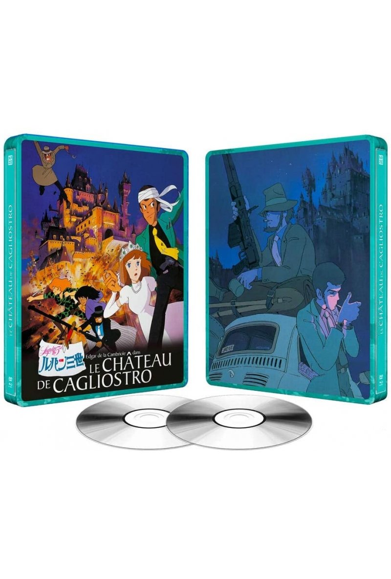IMAGE 2 : Le chteau de Cagliostro - Film - Edition Steelbook - Combo Blu-ray + DVD - Edgar de La Cambriole (Lupin III)
