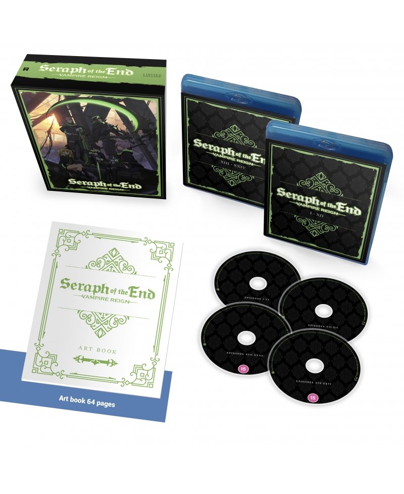 IMAGE 3 : Seraph of the End : Vampire Reign - Intgrale (Saisons 1 et 2) - Edition Limite - Coffret Blu-ray