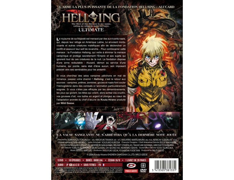IMAGE 2 : Hellsing Ultimate - Intgrale - Edition Collector - Coffret DVD