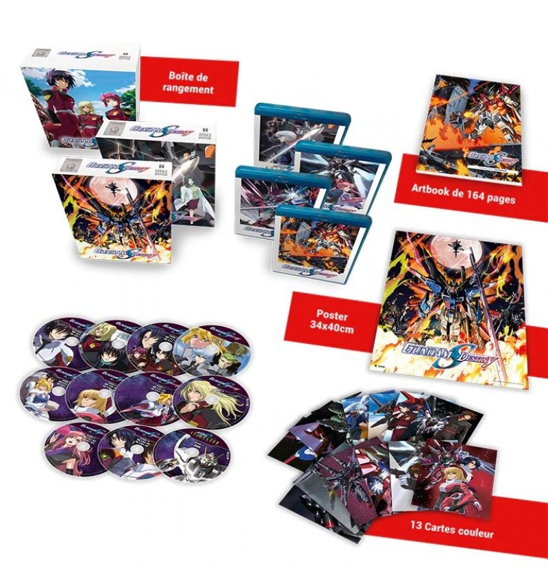 IMAGE 2 : Mobile Suit Gundam SEED Destiny - Intgrale - Edition Ultimate - Coffret Blu-ray