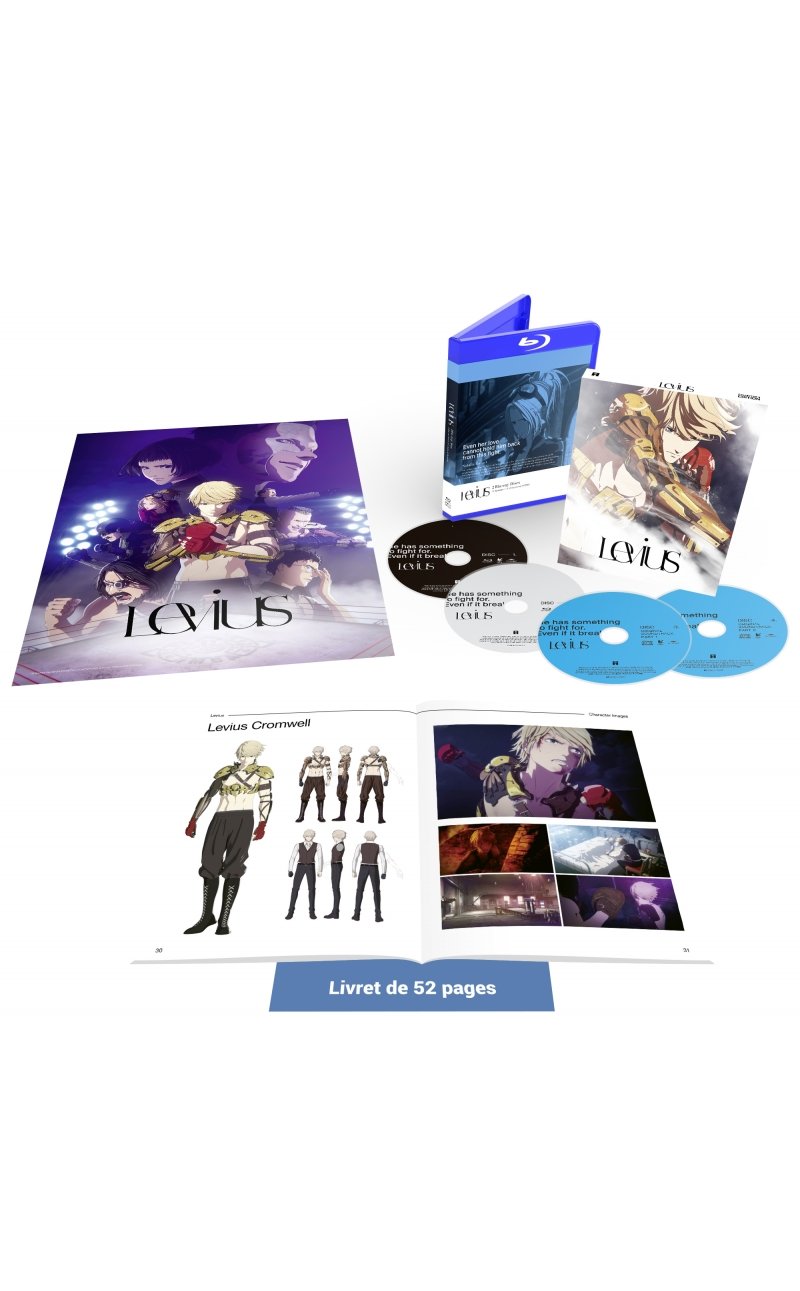 IMAGE 3 : Levius - Intgrale - Collector - Coffret Blu-ray + CD OST