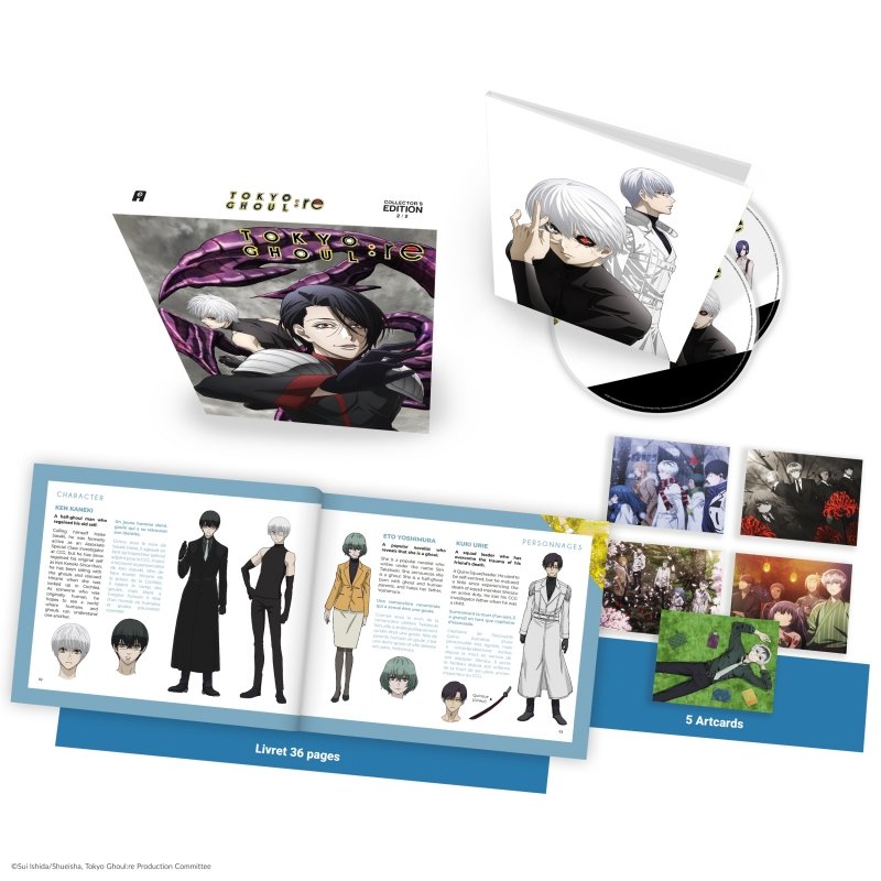 IMAGE 3 : Tokyo Ghoul:re - Intgrale - Edition Collector - Coffret DVD