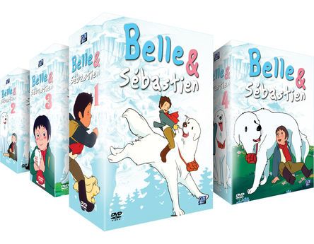 Belle et Sbastien - Intgrale - Pack 4 Coffrets (16 DVD)