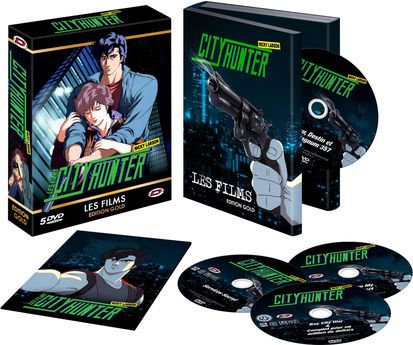 City Hunter (Nicky Larson) - Intgrale 3 films et 3 OAV - Coffret DVD + Livret - Edition Gold