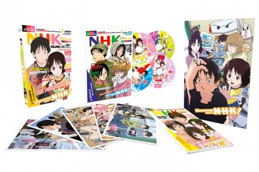 Bienvenue dans la NHK - Intgrale - Edition Collector Limite A4 - Coffret DVD